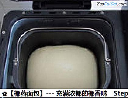 椰蓉面包做法第六步骤
