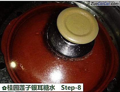 桂园莲子银耳糖水做法第八步骤