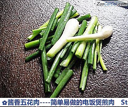 酱香五花肉做法第三步骤