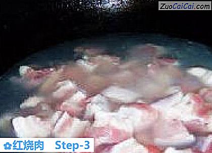红烧肉做法第三步骤