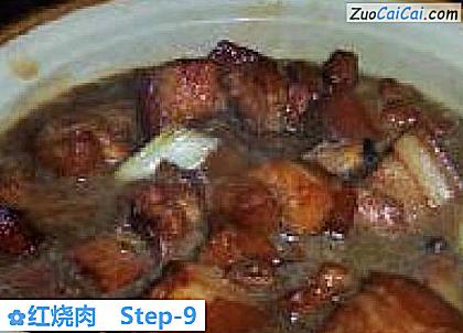 红烧肉做法第九步骤