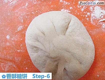 香酥糖饼做法第六步骤