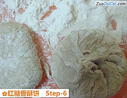 红糖香酥饼做法第六步骤