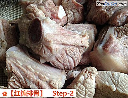 红糖排骨做法第二步骤