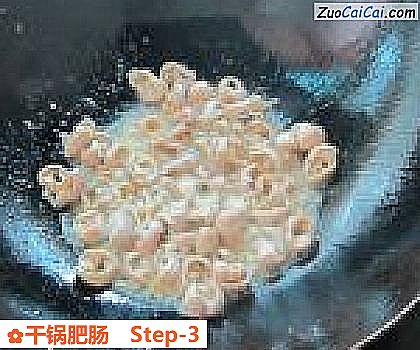 干锅肥肠做法第三步骤