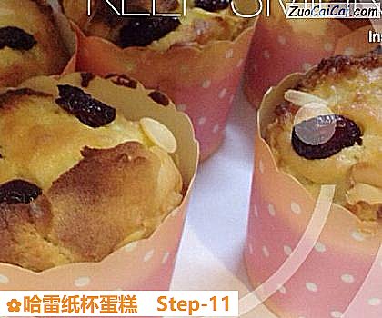 哈雷纸杯蛋糕做法第十一步骤