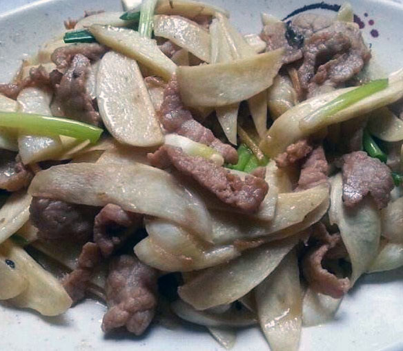 茭白炒肉片cover-1