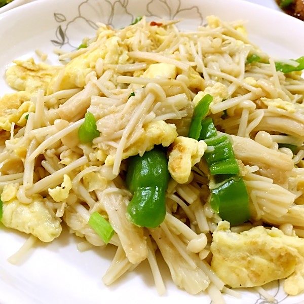 金针菇炒鸡蛋cover-1