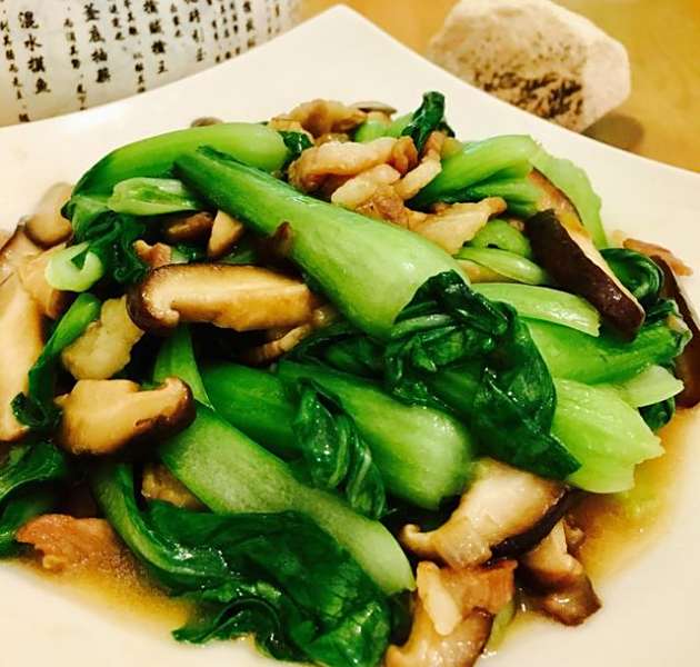 青菜炒香菇cover-1
