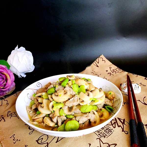 口蘑炒肉片cover-1