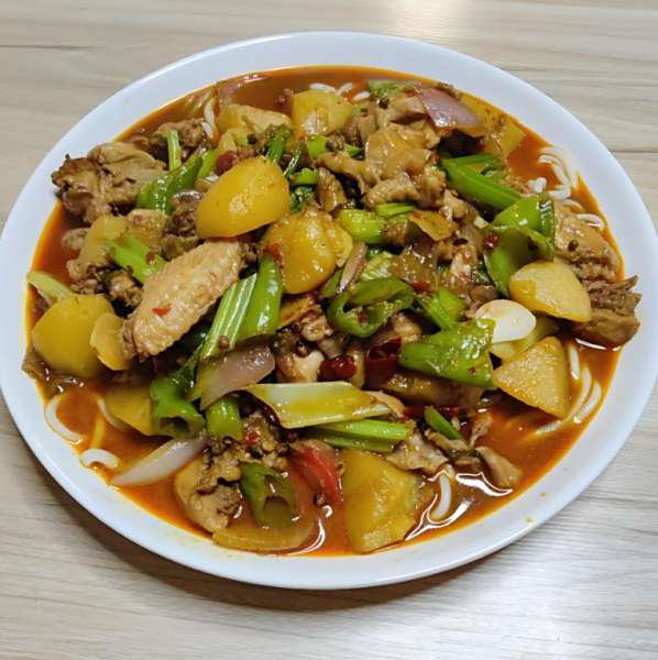 家庭版大盘鸡cover-1