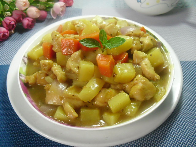 咖喱土豆鸡丁cover-1