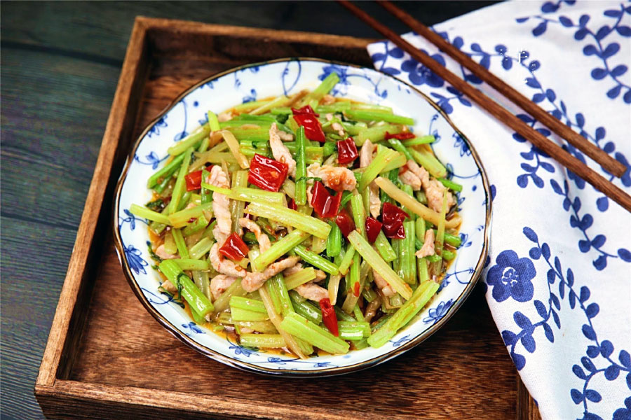 芹菜炒肉丝cover-1