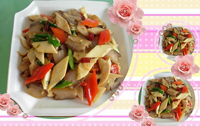 腊肉炒冬笋cover-1