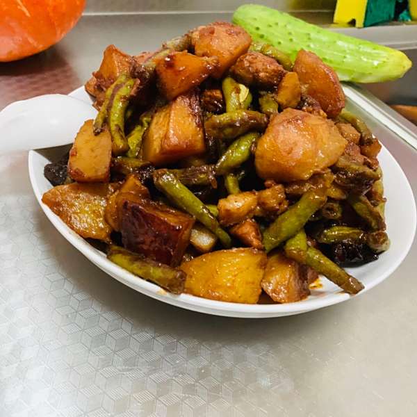 土豆炖豆角cover-1