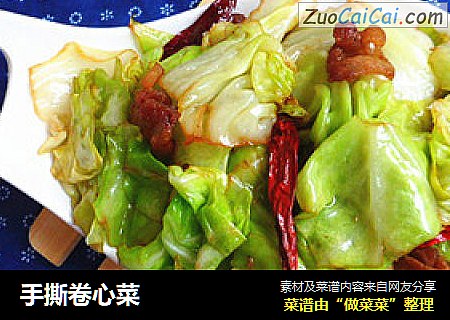 手撕卷心菜