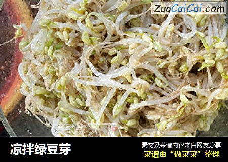 凉拌绿豆芽