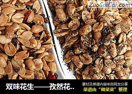 双味花生——孜然花生+麻辣花生