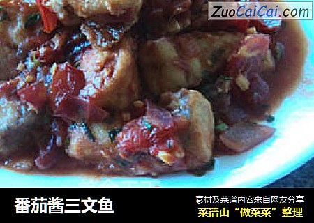 番茄酱三文鱼