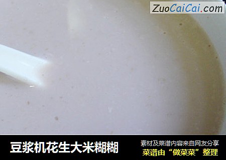 豆浆机花生大米糊糊