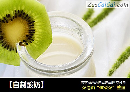 【自制酸奶】