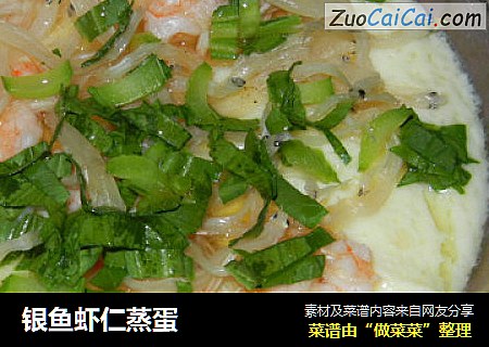 银鱼虾仁蒸蛋