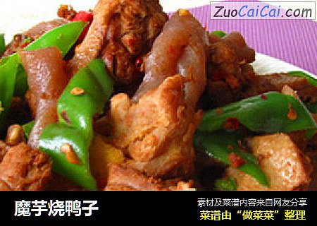 魔芋烧鸭子