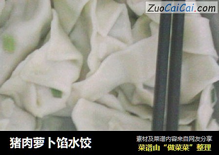 猪肉萝卜馅水饺
