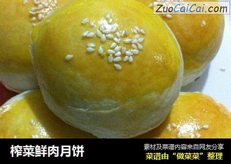榨菜鲜肉月饼