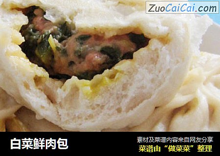 白菜鲜肉包