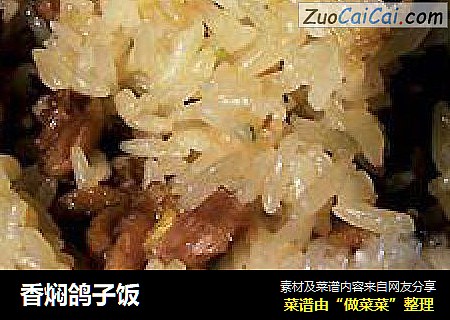 香焖鸽子饭