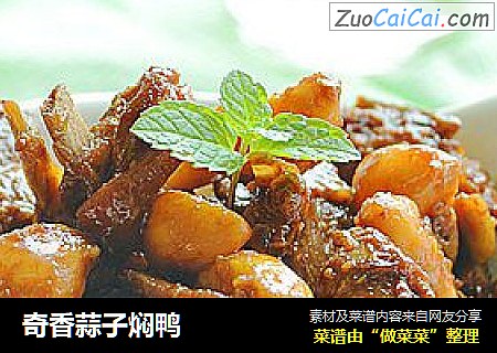 奇香蒜子焖鸭