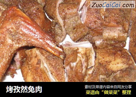烤孜然兔肉