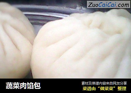 蔬菜肉馅包