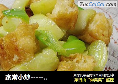 家常小炒----------【油条炒黄瓜】