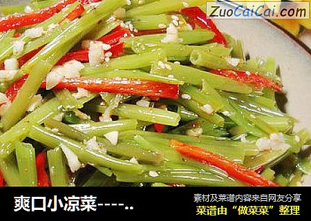 爽口小凉菜--------【凉拌空心菜梗】