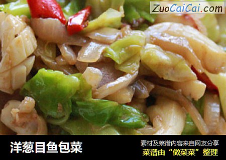 洋葱目鱼包菜