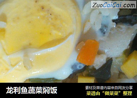 龙利鱼蔬菜焖饭