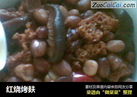 红烧烤麸