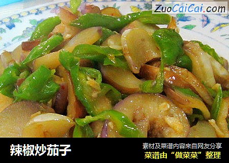 辣椒炒茄子