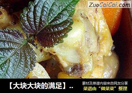 【大块大块的满足】家庭版咖喱鸡腿