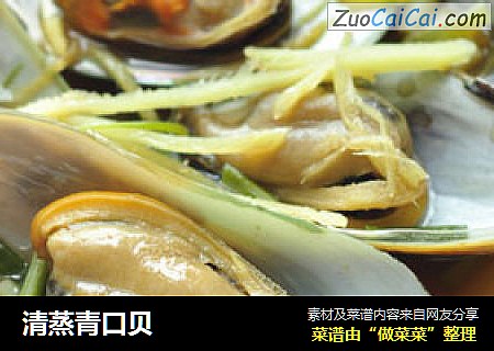 清蒸青口贝