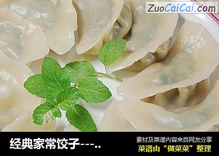 经典家常饺子-------【韭菜猪肉饺子】