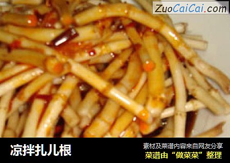 凉拌扎儿根