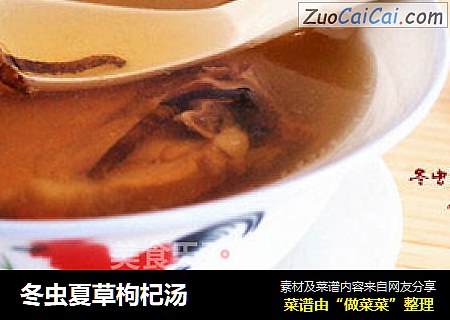 冬虫夏草枸杞汤