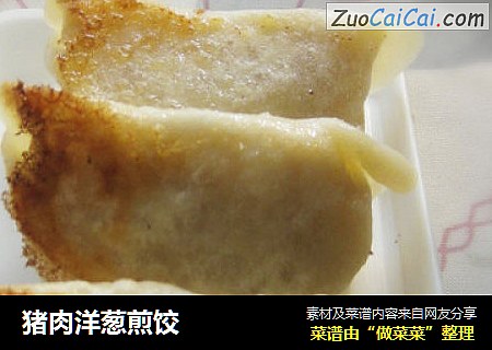 猪肉洋葱煎饺