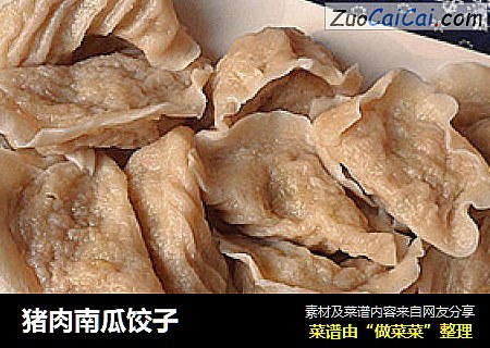 猪肉南瓜饺子
