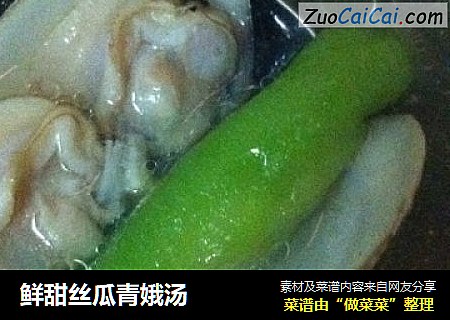 鲜甜丝瓜青娥汤