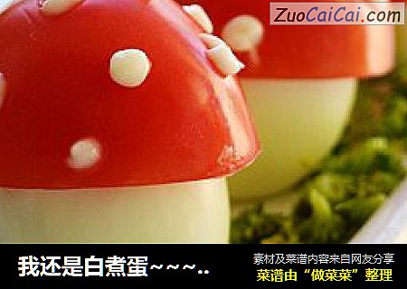 我还是白煮蛋~~~~~鲜香蘑菇蛋