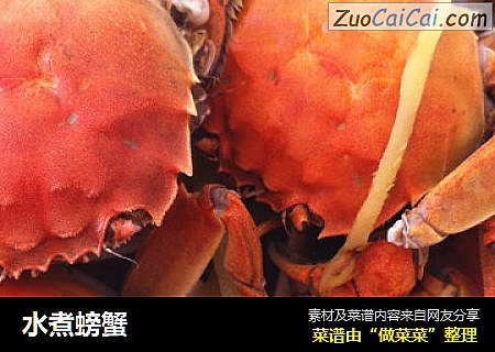 水煮螃蟹